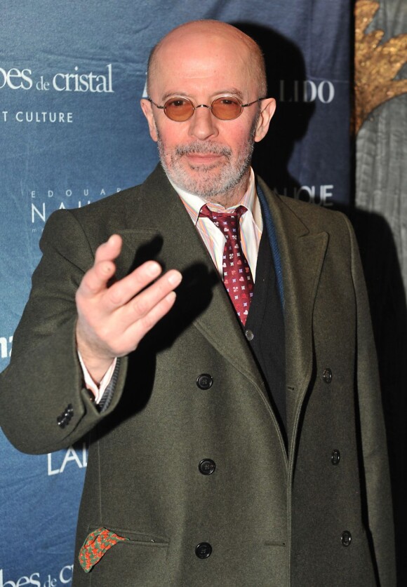 Jacques Audiard - 8e cérémonie des Globes de Cristal au Lido à Paris le 4 Fevrier 2013.