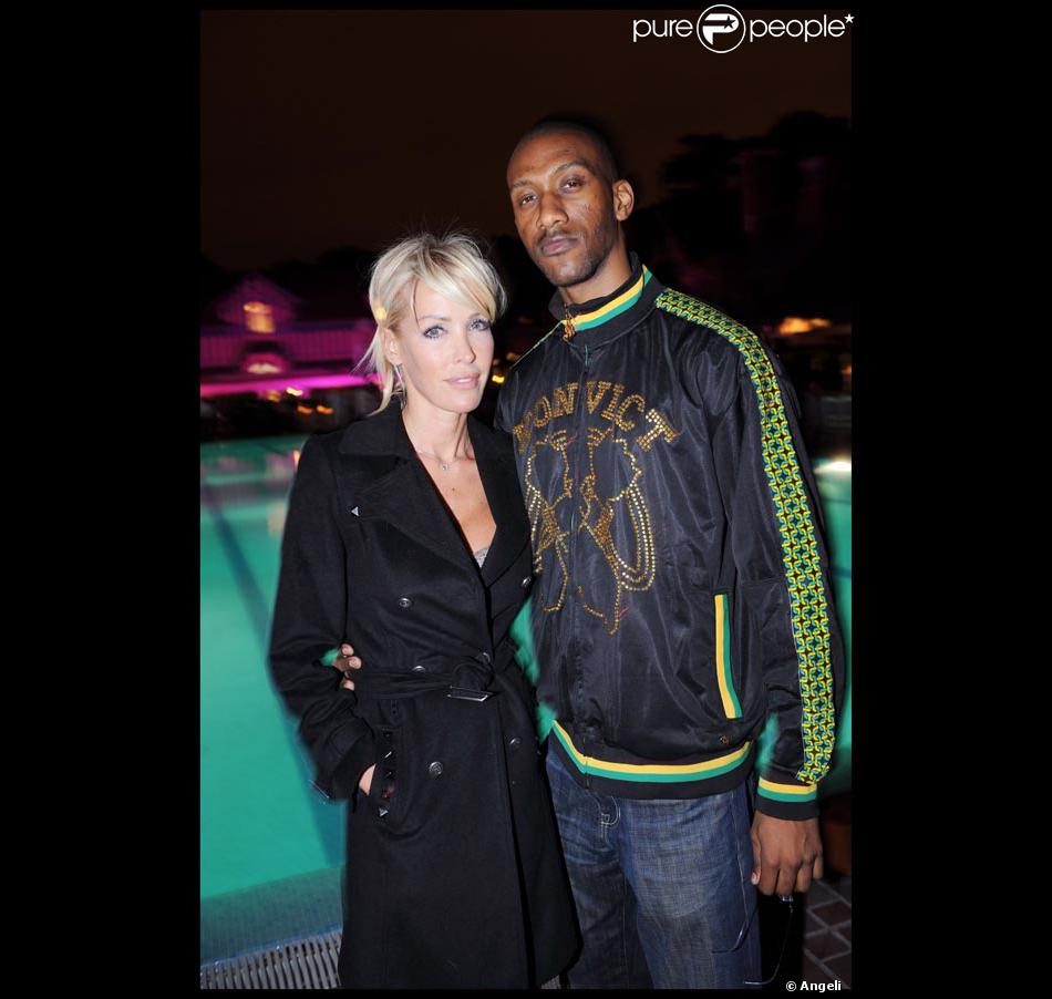 Ophelie Winter et son producteur Whayne Beckford à la ...