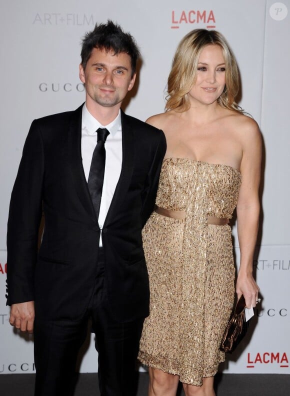 Matthew Bellamy de Muse et sa fiancée Kate Hudson fin 2011