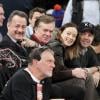 Tom Hanks, Christopher McDonald, Olivia Wilde et Jason Sudeikis au Madison Square Garden de New York le 10 février 2013.