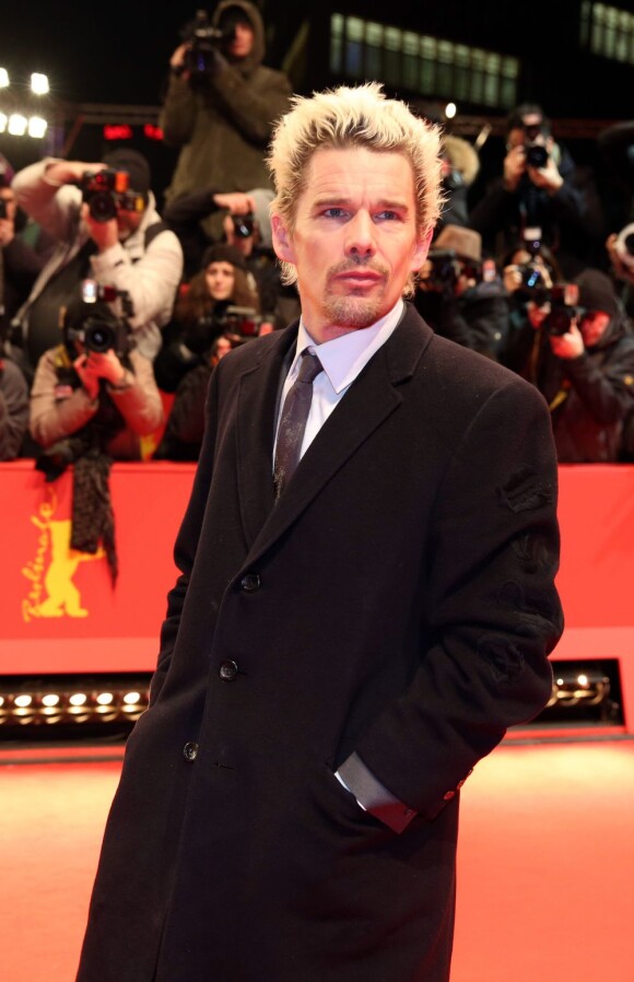 Ethan Hawke toujours aussi sexy à 42 ans pour Before Midnight à la 63e Berlinale, le 11 février 2013.