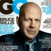 Bruce Willis fait la couverture du magazine GQ, daté du mois de mars 2013.