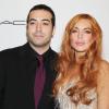 Mohammed AlTurki et Lindsay Lohan posent au Gala de l'amfAR, à New York, le 6 février 2013.