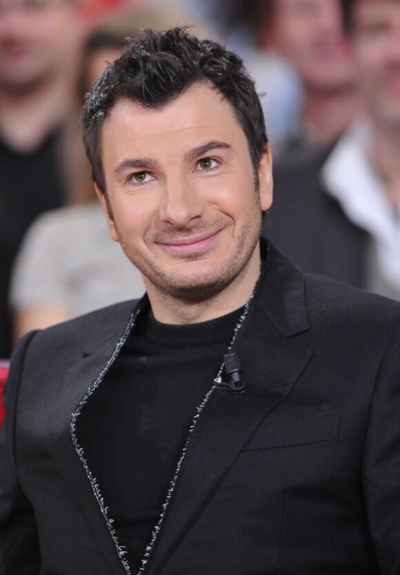Michael Youn à l'enregistrement de l'émission Vivement Dimanche, à Paris, le 13 février 2013. L'émission sera diffusée le 17 février.