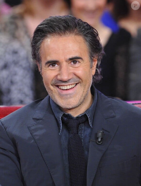 José Garcia à l'enregistrement de l'émission Vivement Dimanche, à Paris, le 13 février 2013. L'émission sera diffusée le 17 février.