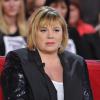 Michèle Bernier à l'enregistrement de l'émission Vivement Dimanche, à Paris, le 13 février 2013. L'émission sera diffusée le 17 février.
