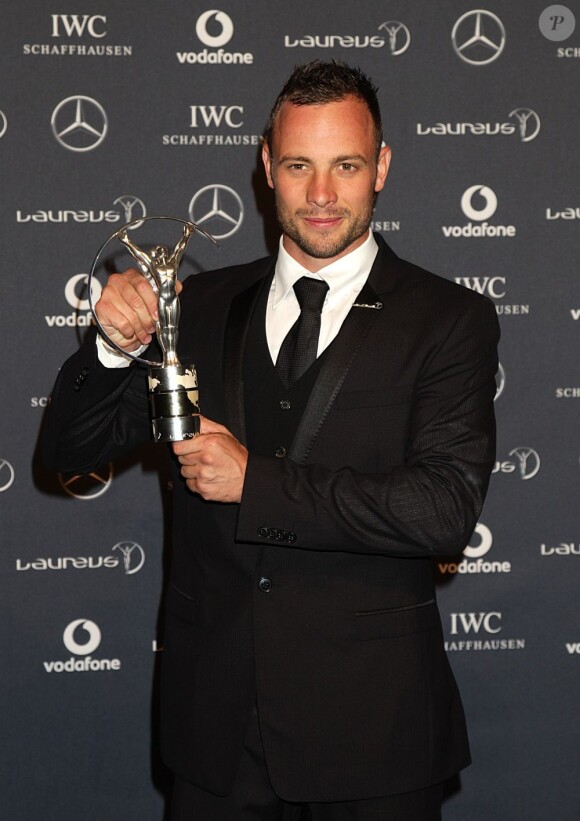 Oscar Pistorius à Londres, le 6 février 2012.