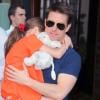 Tom Cruise et sa fille Suri à New York le 17 juillet 2012