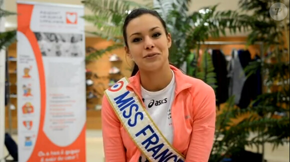 Marine Lorphelin s'entraîne pour le Marathon de Paris