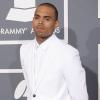 Chris Brown aux Grammy Awards le 10 février 2013.