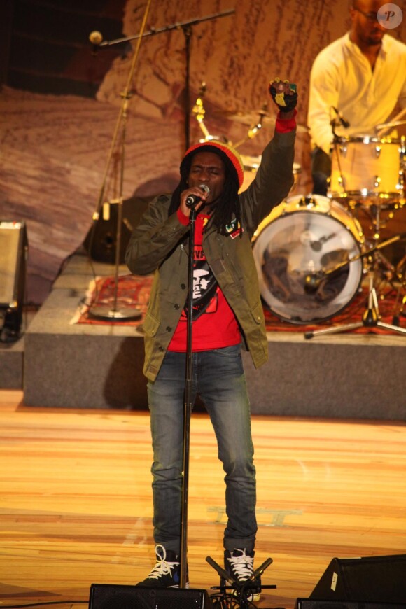 Exclusif : Le groupe Bafing Kul & the Appolo Band - Soiree de solidarite pour le Mali a l'Unesco a Paris. Le 18 fevrier 2013   