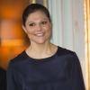La princesse Victoria de Suède recevait le 18 février 2013 au palais royal, à Stockholm, Karim Ghellab, président de la Chambre des représentants du Maroc.