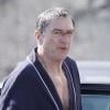 Robert De Niro amoché sur le tournage de Grudge Match à la Nouvelle Orléans le 19 février 2013.