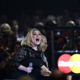 Adele lors des Brit Awards 2012