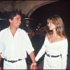 Patrick Roy et sa femme Karine à Saint-Tropez le 25 juillet 1992.