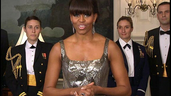 Michelle Obama, élégante invitée surprise des Oscars