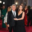 Dustin Hoffman et Lisa lors de la 85e cérémonie des Oscars le 24 février 2013