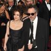 Helena Bonham Carter et Tim Burton lors de la 85e cérémonie des Oscars le 24 février 2013