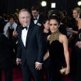 Salma Hayek et son mari Francois-Henri Pinault lors de la 85e cérémonie des Oscars le 24 février 2013