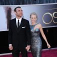 Liev Schreiber et Naomi Watts lors de la 85e cérémonie des Oscars le 24 février 2013