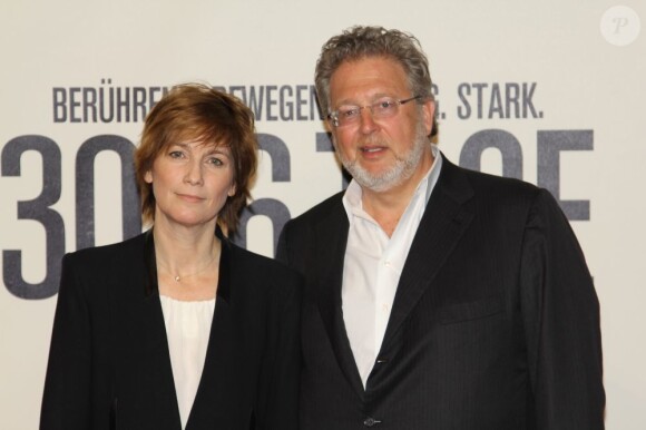 La réalisatrice Sherry Hormann et le producteur Martin Moszkowicz lors de l'avant-première du film 3096 jours à Vienne en Autriche le 25 février 2013