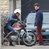 Andrew Garfield et Shailene Woodley s'éclatent sur le tournage de The Amazing Spider-Man 2 à New York, le 26 février 2013.