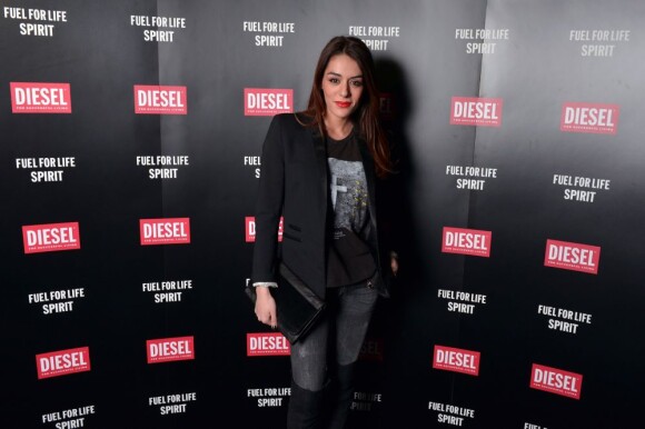 Sofia Essaïdi à la soirée Diesel pour le lancement du nouveau parfum de la marque au Silencio à Paris. Le 28 février 2013