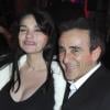Elie Semoun et Béatrice Dalle lors d'une soirée donnée pour la Croix Rouge à l'hôtel Intercontinental à Paris le 2 mars 2013