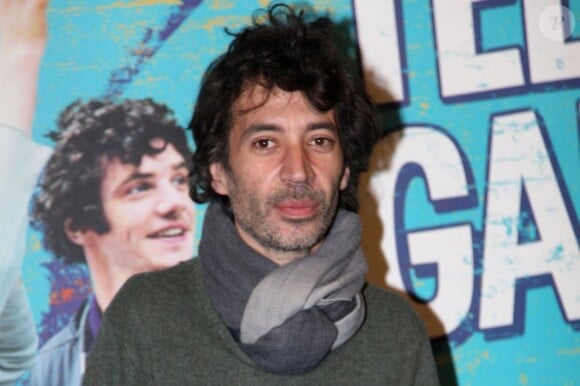 Eric Elmosnino lors de l'avant-première du film Télé Gaucho à Paris, le 10 décembre 2012.