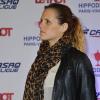 Laure Manaudou préside la Cérémonie de remise des Trophées " Casaq Ligue " à l'hippodrome de Paris-Vincennes. Paris le 2 Mars 2013