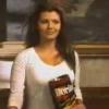 Ali Landry dans une publicité pour les chips Doritos, diffusé au Super Bowl en 1998.