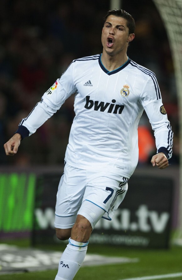 Cristiano Ronaldo le 27 février 2013 à Barcelone le 27 février 2013