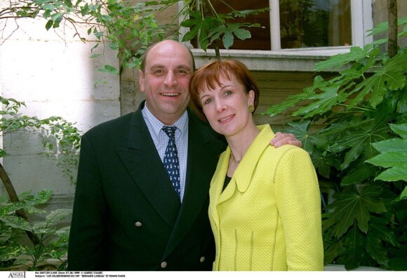 Dominique Loiseau et Bernard Loiseau à Paris le 7 juin 1999.