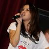 Karima Charni lors du concert organisé pour l'association des petits anges de la vie, au VIP room, le 10 mars 2013