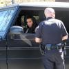 Kim Kardashian a été arrêtée par la police à Studio City, le 11 mars 2013.