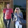 Gwyneth Paltrow et Chris Martin le 25 octobre 2012 à Los Angeles.