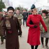 Zara Phillips et sa mère la princesse Anne au deuxième jour du Cheltenham Festival à Gloucestershire, le 13 mars 2013.