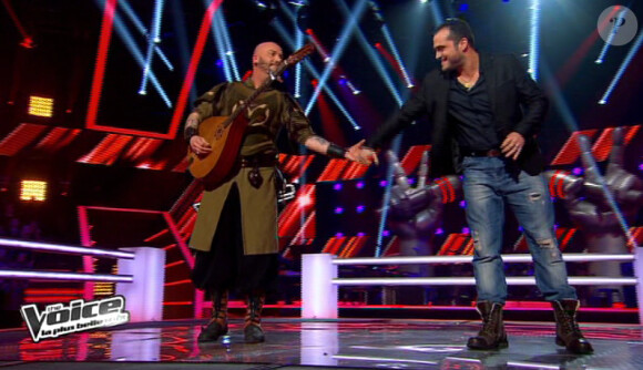 Thomas Vaccari est sauvé par Garou dans The Voice 2 le samedi 16 mars 2013 sur TF1