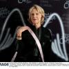 Brigitte Gresy, experte des questions d'égalité, prend la pose lors de la soirée 2 000 Femmes chantent contre le cancer le 7 mars 2013 à l'Olympia