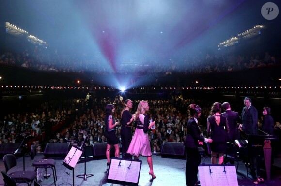 lLa soirée évènement 2 000 Femmes chantent contre le cancer à l'Olympia le 7 mars 2013 a fait salle comble