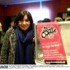 Anne Hidalgo lors de la soirée évènement 2 000 Femmes chantent contre le cancer à l'Olympia le 7 mars 2013