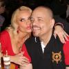 Le rappeur Ice-T organise une soirée d'anniversaire surprise avec des amis pour sa femme Coco Austin à Las Vegas, le 17 mars 2013.