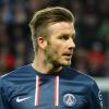 David Beckham lors du match face à Nancy à Paris le 9 mars 2013 - Avec un salaire de 36 millions d'euros, le Spice Boy est le joueur le mieux payé au monde. Mais en 2012, son salaire, 141 000 euros par mois, n'a representé que 5% de ses revenus colossaux. 33 millions d'euros lui ont été ainsi versés grâce à ses contrats pubs (Adidas, H&M, Samsung...) et les nombreuses opérations pour lesquelles il est mis à contribution moyennant finance. Coût d'une opération avec le Becks : 4 millions d'euros minimum par an...