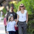 Gwyneth Paltrow, Chris Martin et leurs enfants, Apple et Moses à Los Angeles, le 26 octobre 2012.
