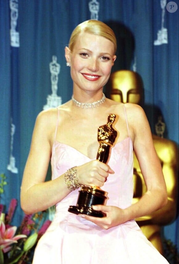 Gwyneth Paltrow a remporté l'Oscar de la meilleure actrice pour le film "Shakespeare in Love", à Los Angeles le 22 mars 1999... Elle avait 26 ans.