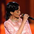 Rihanna lors du défilé Victoria's Secret à New York, le 7 novembre 2012.