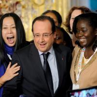 François Hollande bien entouré et Yamina Benguigui mobilisée pour les femmes