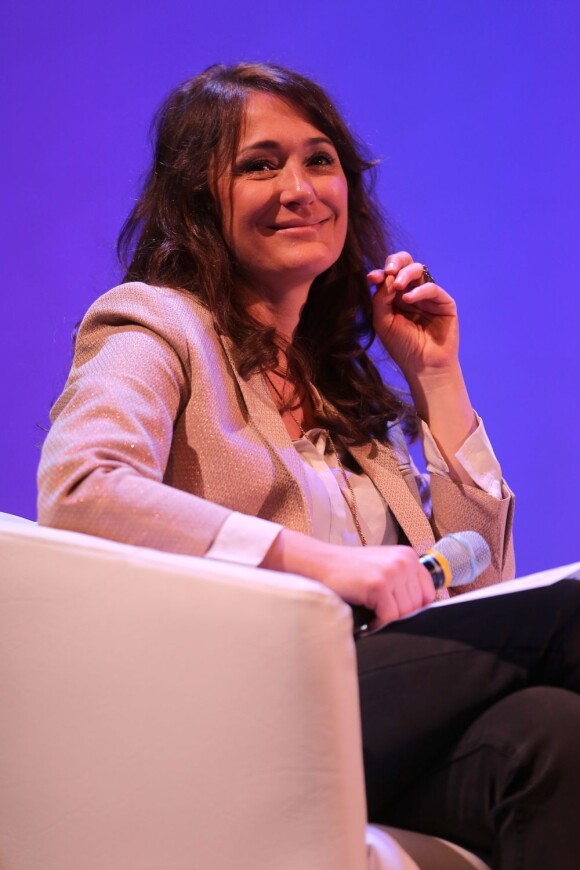 Daniela Lumbroso lors du Forum mondial des femmes francophones au Quai Branly le 20 mars 2013.
