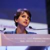 Najat Vallaud-Belkacem lors du Forum mondial des femmes francophones au Quai Branly le 20 mars 2013.