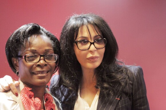 Yamina Benguigui lors du Forum mondial des femmes francophones au Quai Branly le 20 mars 2013.